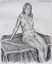 Life drawing by Jeff Whipple