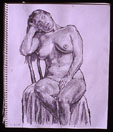 Life drawing by Jeff Whipple