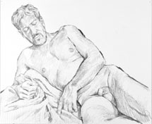 Life drawing by Jeff Whipple