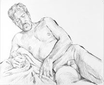 Life drawing by Jeff Whipple